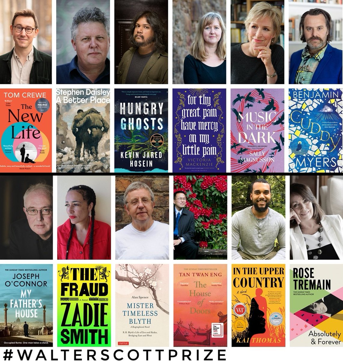 Choose your next read from our 2024 #WalterScottPrize for Historical Fiction longlist - see descriptions of all twelve books at bit.ly/WSPll24full Which will you read first? #booktok #HistoricalFiction