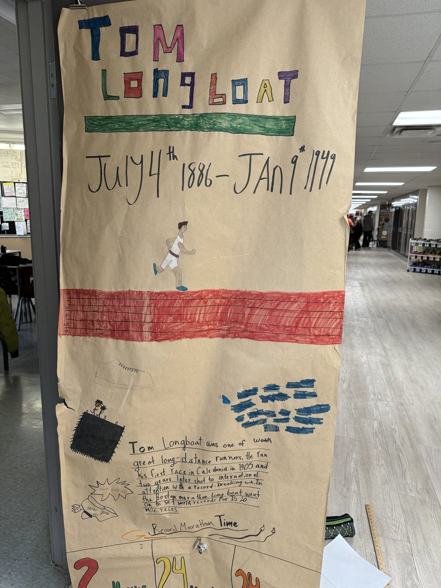 FRO_Bison's tweet photo. Our students voted on posters that they created in their street groups as part of Buddy Day. Each group designed a poster based on a Canadian who made a difference. https://t.co/wyfMUiZzde