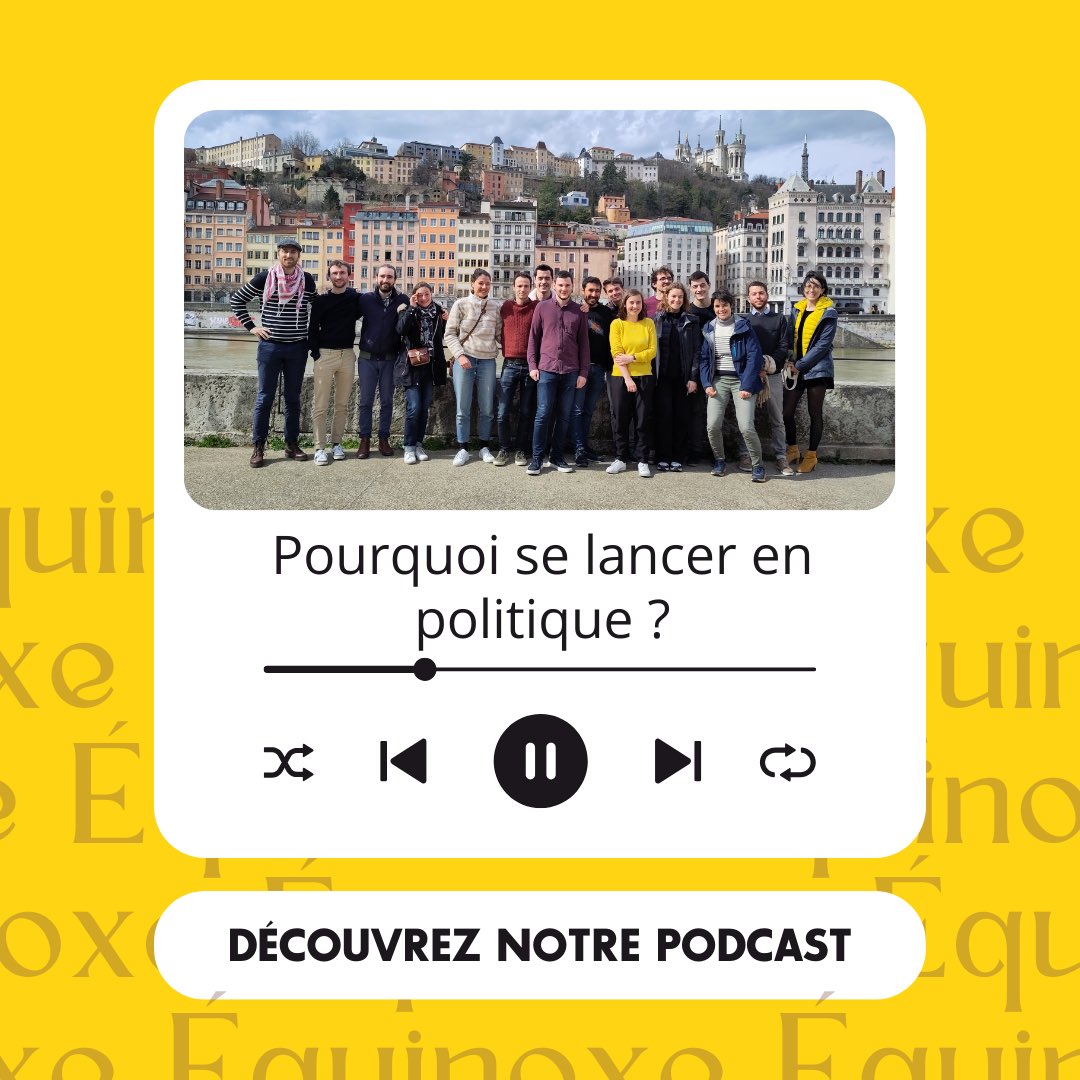 🎙️ Pas facile de résumer un programme en quelques caractères sur les réseaux sociaux… Voilà pourquoi Équinoxe lance son #podcast !

Quatre épisodes sont déjà disponibles ☀️