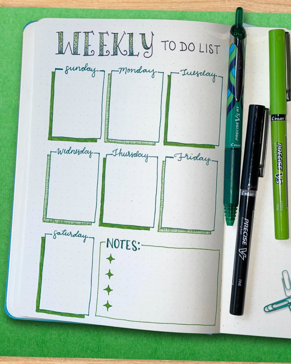 PilotPenUSA's tweet photo. Planned, perfected, precise. β
Pens that care about the scheduling details as much as you do.
#powertothepen #pilotpen #pilotpenusa #precise #preciseRT #planner #preciseV5 #preciseV7 #bulletjournal https://t.co/9RizaUXSAV
