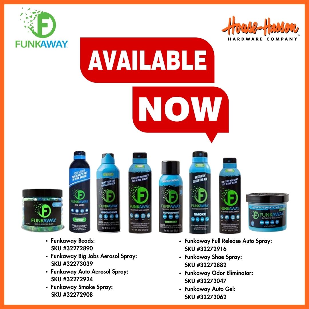 Funkaway is now available in our warehouse! This game-changing product is designed to tackle and eliminate the toughest odors, ensuring your gear and spaces stay fresh and clean. Order now and find out how amazing this product is for yourself!
hubs.ly/Q02mRdqB0