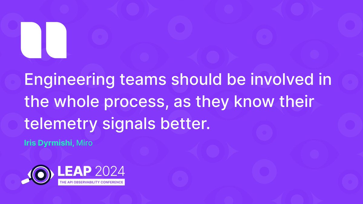 tyk_io's tweet image. ✨Thank you again to everyone involved in #LEAP2024! 

In the coming days, we&apos;ll be making all sessions and presentations available on-demand. 🎥✨ 

Register now to be the first to get on-demand access- hubs.la/Q02mQm8s0

#APIObservability #TechConference