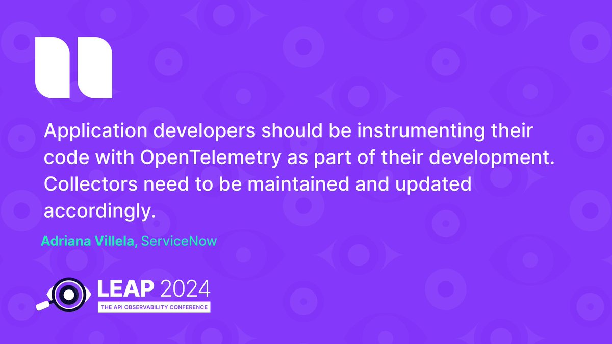 tyk_io's tweet image. ✨Thank you again to everyone involved in #LEAP2024! 

In the coming days, we&apos;ll be making all sessions and presentations available on-demand. 🎥✨ 

Register now to be the first to get on-demand access- hubs.la/Q02mQm8s0

#APIObservability #TechConference