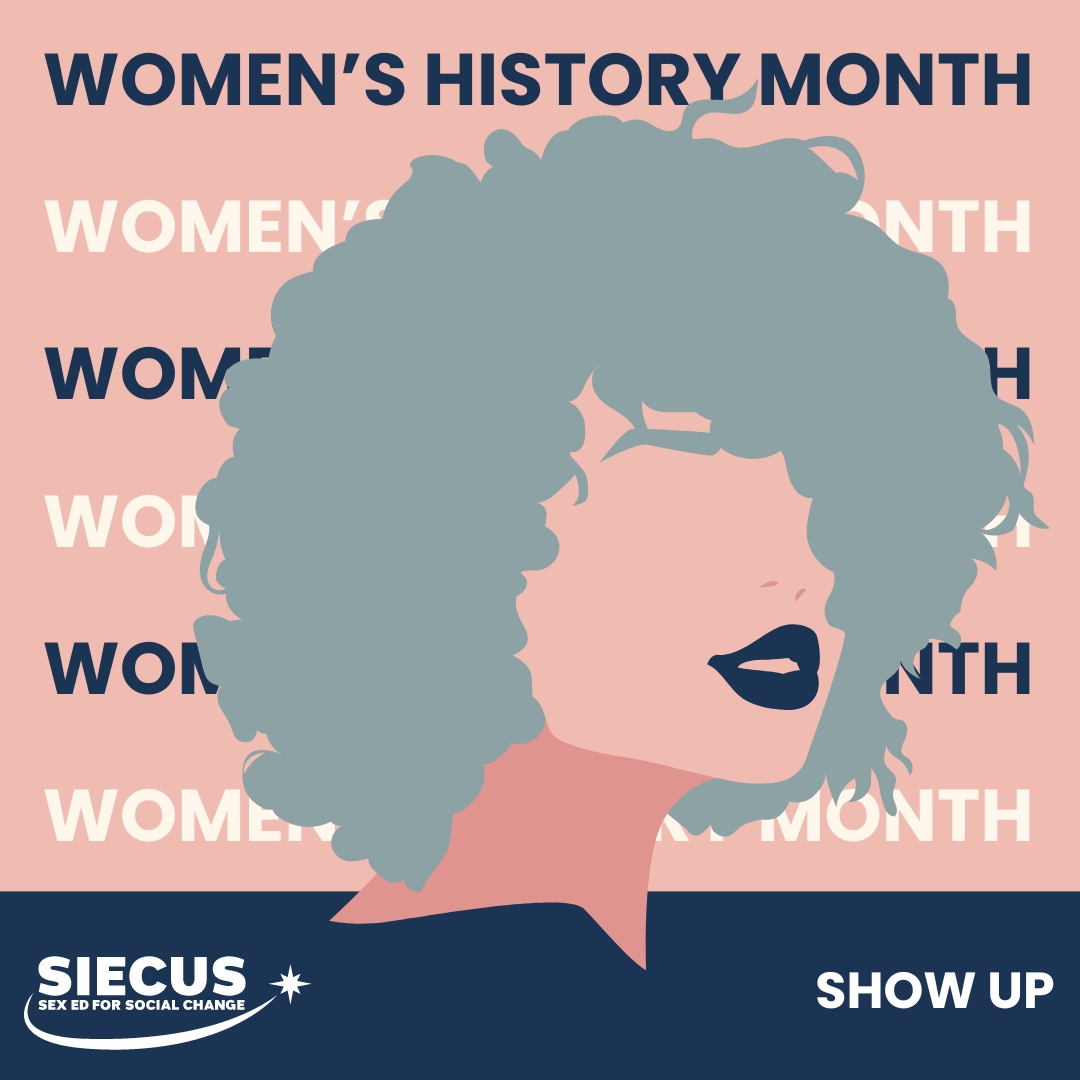 Happy #WomensHistoryMonth! SIECUS celebrates our brilliant leaders, friends, and mentors who identify as women. Their commitment to education for all is our greatest source of strength. 💖

#Herstory #WomenEmpowerment #WomensVoices