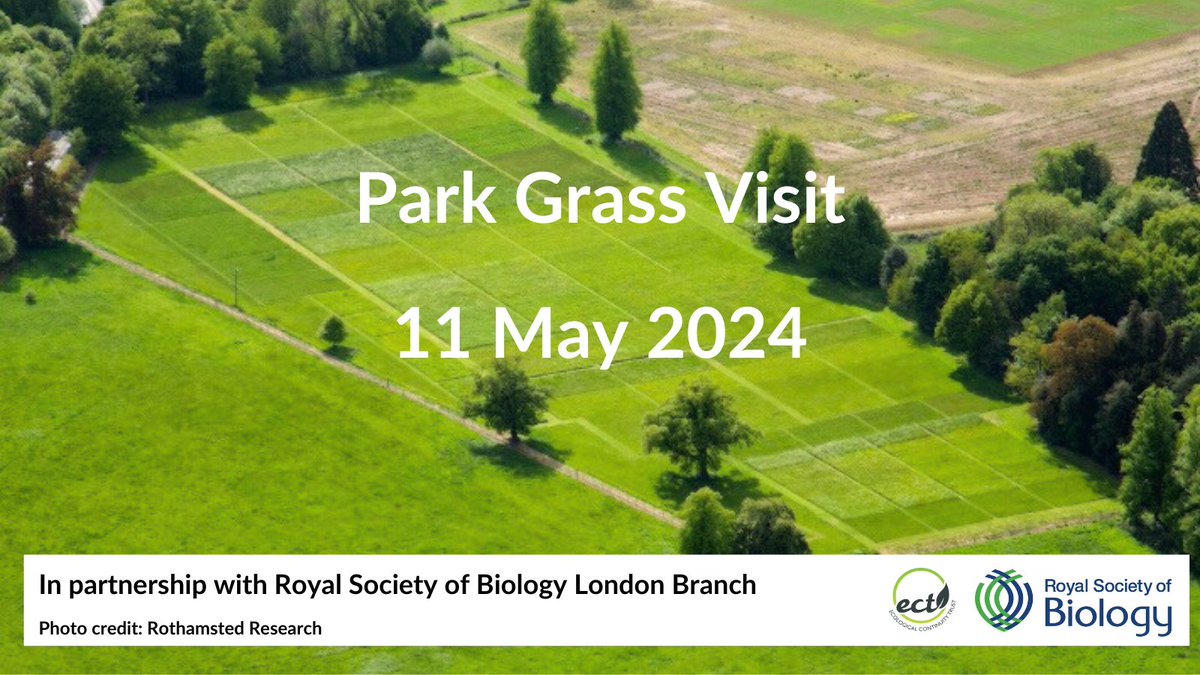 Ecological Continuity Trust (ECT) (@ect_uk) on Twitter photo Join us in partnership with the @RSBLondon for a visit to see the #LongTermExperiment #LTE Park Grass managed by <a href="/Rothamsted/">Rothamsted Research</a>. Hear from experts & see the plots. For more information & to book see lght.ly/h27209l <a href="/RoyalSocBio/">Royal Society of Biology</a> Join us in partnership with the @RSBLondon for a visit to see the #LongTermExperiment #LTE Park Grass managed by <a href="/Rothamsted/">Rothamsted Research</a>. Hear from experts & see the plots. For more information & to book see lght.ly/h27209l <a href="/RoyalSocBio/">Royal Society of Biology</a>