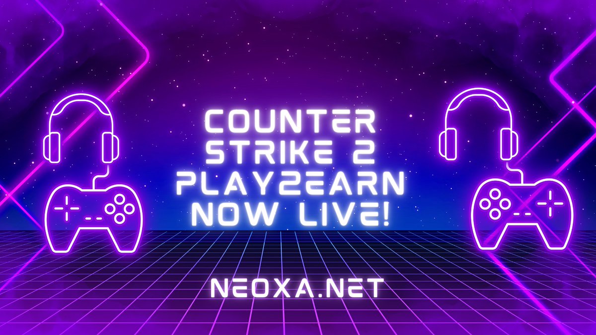 NeoxaNet's tweet photo. 🚀 Neoxa Counter Strike 2 Play2Earn is LIVE! 🎮

🔜 Get ready for competitive matchmaking coming soon!

🔗 Link your Steam account to Neoxa Gaming &amp; LEVEL UP!

📖 Instructions &amp; more on our Discord: https://t.co/fH2RhlIdIC

#NeoxaCS2 #Play2Earn #CS2 #neoxa https://t.co/PGQEIU5k2G
