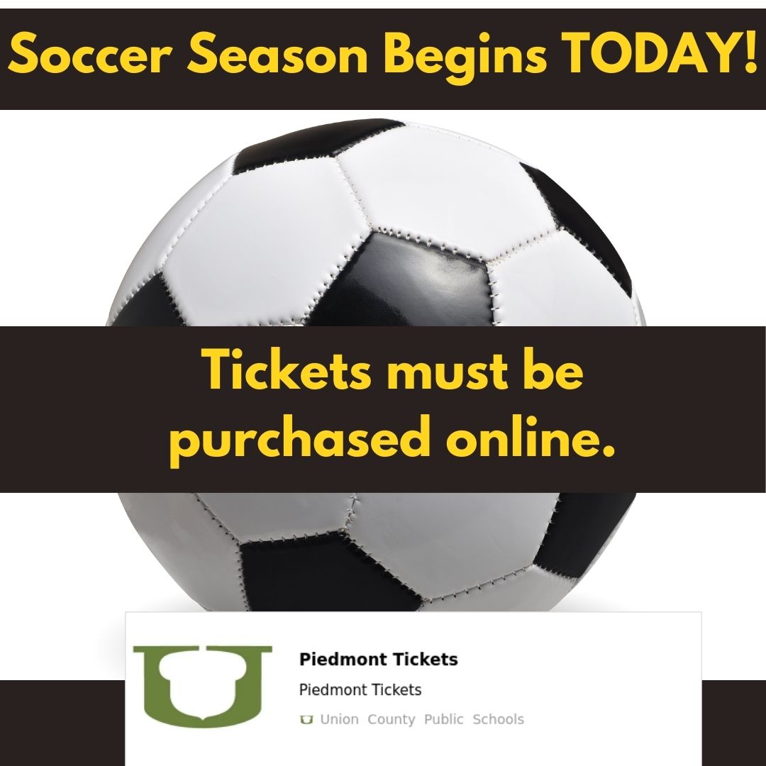 Come support our soccer teams in their first home games today! Games start at 5:30 at the Piedmont High Stadium. Purchase tickets here: ucpsathleticzone.com/piedmont/ticke… @aghoulihan @ucpsnc