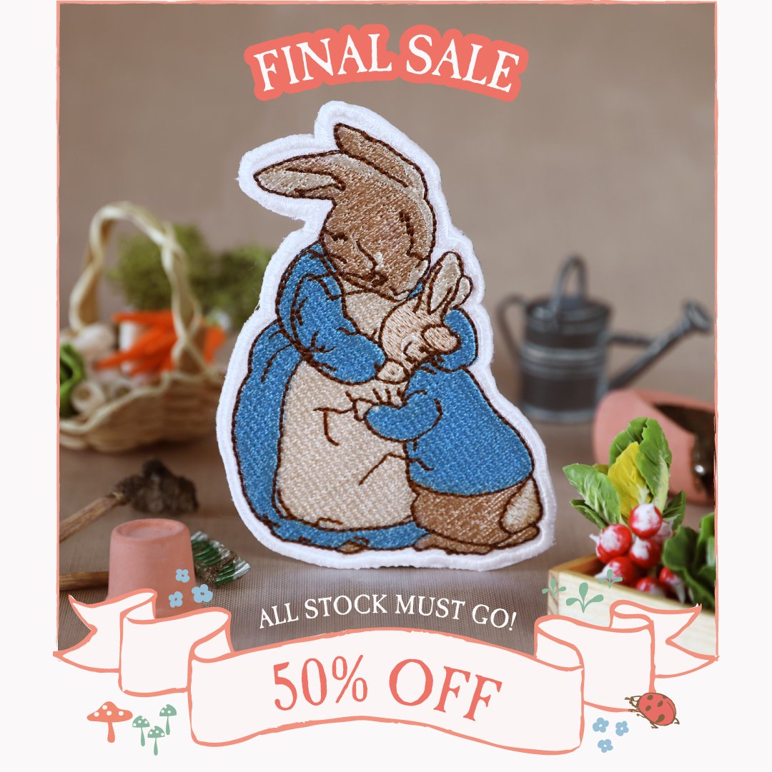 50% OFF 🐰 Aspinline's Peter Rabbit™, Beatrix Potter™ collection. SALE ON NOW! These products will not be restocked. So don't miss this opportunity to own a unique piece of Peter Rabbit™ memorabilia. Link in bio ⬆️ 🥕