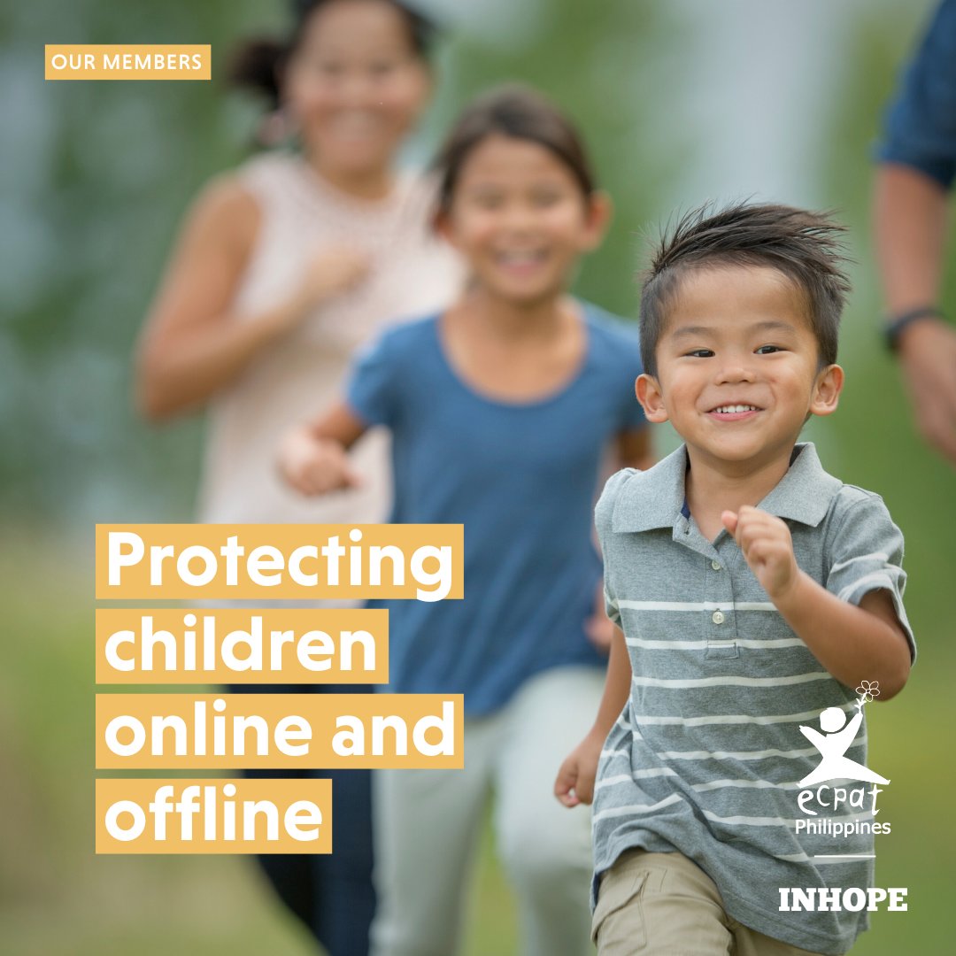 @ECPATPh, #INHOPE’s #hotlineofthemonth, tackles CSAM and exploitation in travel and tourism with innovative programs. Collaborating with local government, they empower families and advocate for child-friendly policies. Learn more: bit.ly/49AimyF

#INHOPENetwork