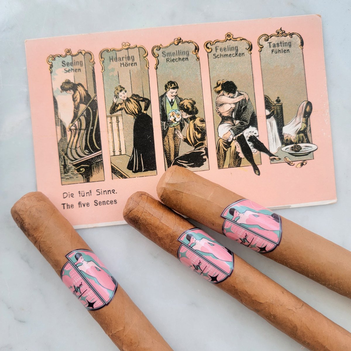 #FlirtyFriday
.
#Pinup #Risque #Angelique #Cigar #Cigars #PrincipleCigars #시가 #雪茄 #Zigarre #葉巻 #сигара #BOTL #SOTL #Cerutu #CigarLife #CigarPorn #Pink #CigarWorld #CigarOfTheDay #CigarStyle #CigarLover #VintagePostcard
