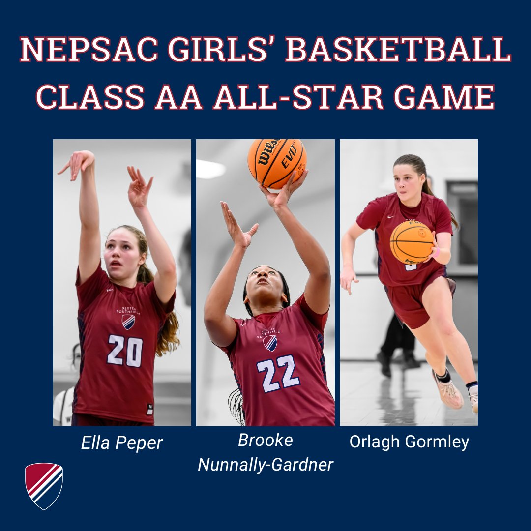 Congratulations to Orlagh Gormley '26, Brooke Nunnally-Gardner '26, and Ella Peper '28 on their nominations to play in the NEPSAC Class AA Girls' Basketball All-Star Game. They will head to Noble &amp; Greenough School this Sunday, March 3, at 12:30 p.m. to compete.
