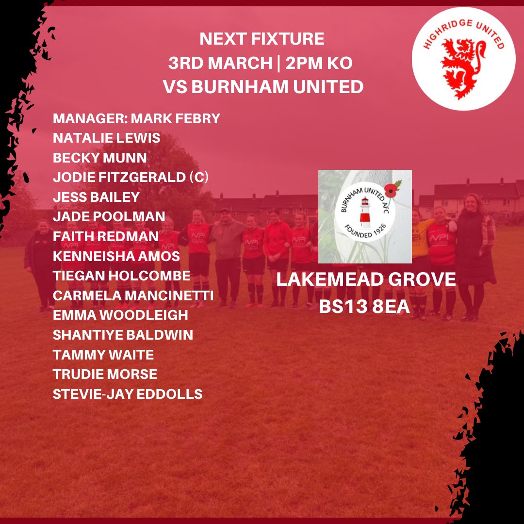 Highridge Ladies FC tweet media