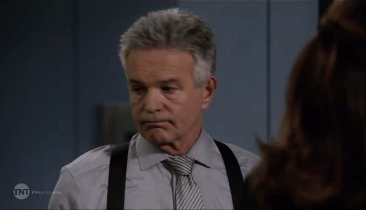 DHPLover's tweet photo. #OTD in 2017:

Andy in full ‘Comforting &amp; Supporting StepDad’ mode in the middle of the Murder Room.

#MajorCrimes #ClearedHistory https://t.co/60bEkVZ29T