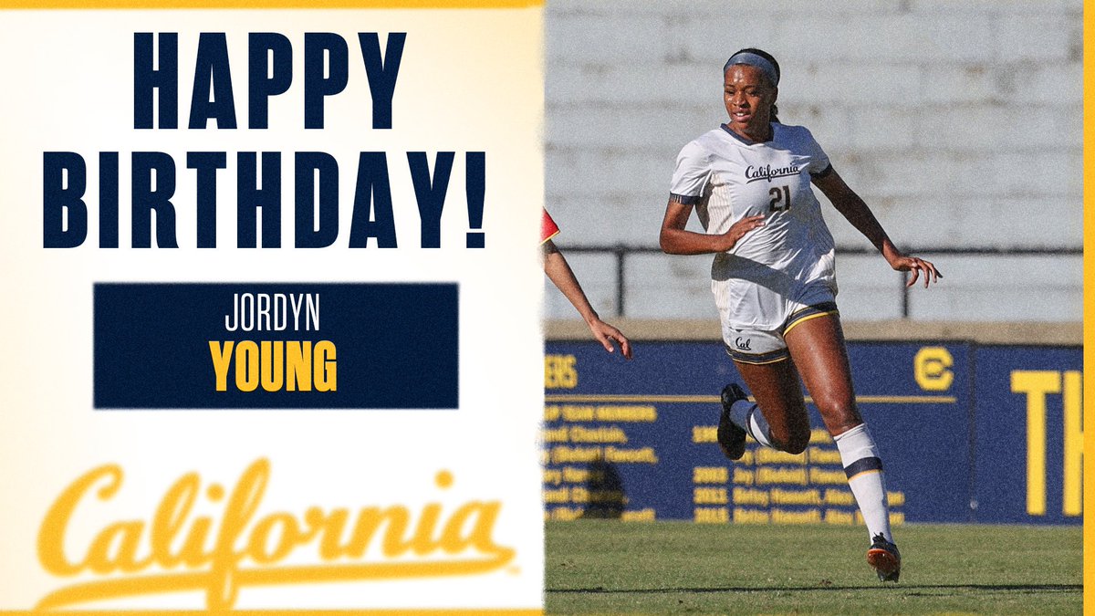 Wishing Jordyn a very happy birthday! 🎂🎊🎈 

#GoBears
