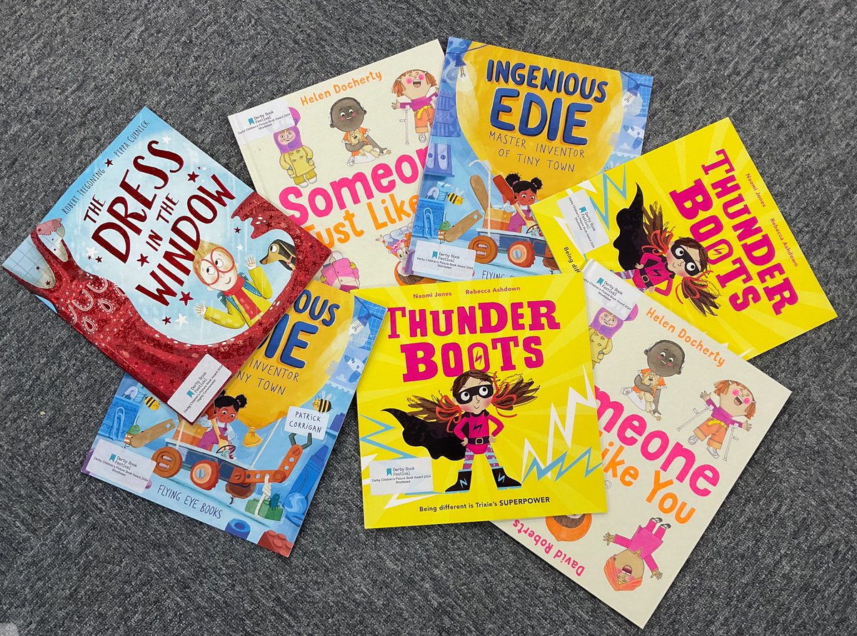 Our Year 2 and 3 children are studying the Derby Book Festival’s 3 shortlisted books in their classrooms. They will then vote to decide their favourite! We can’t wait to see which one of these amazing books the children will choose! #harmonypledge #bedemocratic <a href="/DerbyBookFest/">Derby Book Festival</a>