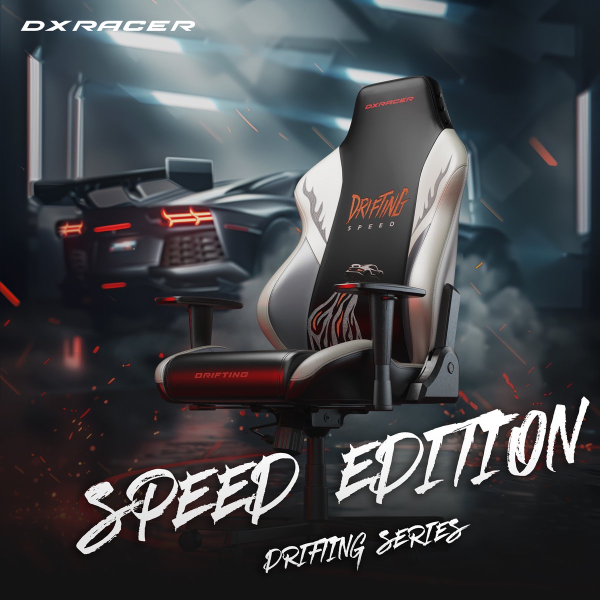 🚗💨 Experience the Need for Speed! Introducing DXRacer Drifting Series Speed Edition – where style meets velocity. Elevate your gaming with the ultimate in speed and comfort! 🎮🏁 #DXRacer #SpeedEdition #GamingChair