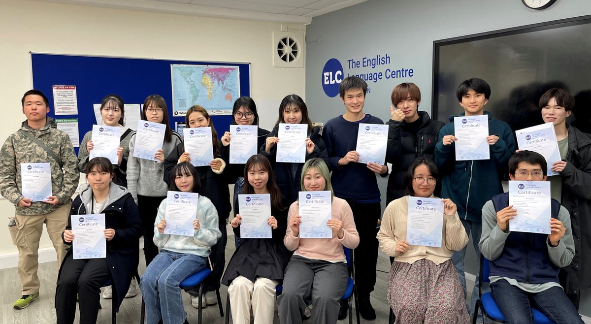 After two amazing weeks at ELC Brighton, we bid farewell to our group from Tokyo. It was such a pleasure to meet you all, and we wish you a bright and successful future ✨🎓 #elcbrighton #elcschools #studyabroad #brightonandhove
