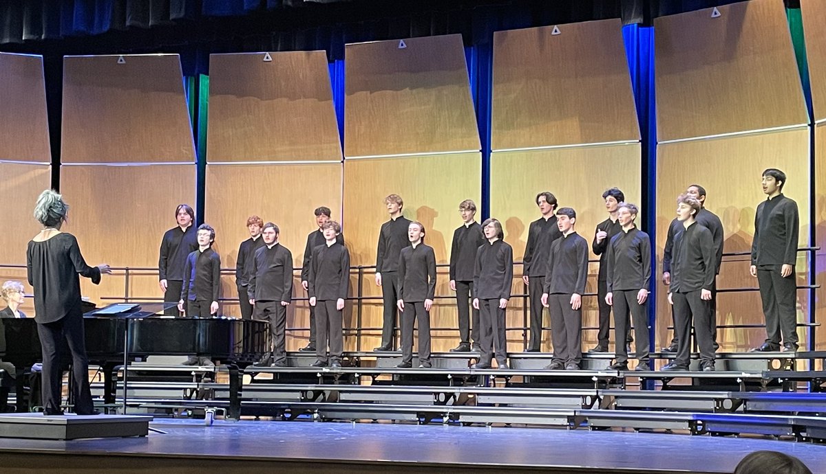 Our chorus students rocked LGPE! The ensembles performed were:
-Mixed Choir 
-Bel Canto 
-Men’s Choir
-Women’s Choir

Each ensemble earned straight superiors on stage rated by a panel of 3 judges and each ensemble earned a superior in sight reading, the highest rating. Great job!