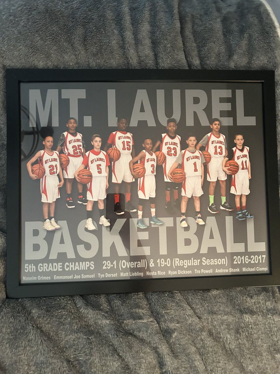 The amount of talent on this team was crazy.  What a joy to coach. Good luck to <a href="/TyeDorset_11/">Tye</a> and Matt Liebling as <a href="/LenapeHoops/">Lenape Basketball</a> faces Eastern tonight for the Sectional Title. <a href="/andrewshank27/">Andrew Shank</a> <a href="/_ryandickson/">Ryan Dickson</a> <a href="/TrePowell3_/">Tre Powell</a> <a href="/NasGrimes/">d1_.nas</a> <a href="/OfficialKEmmons/">Kevin Emmons</a> <a href="/kminnicksports/">Kevin Minnick ⚾️🐶⚾️🐶⚾️</a>