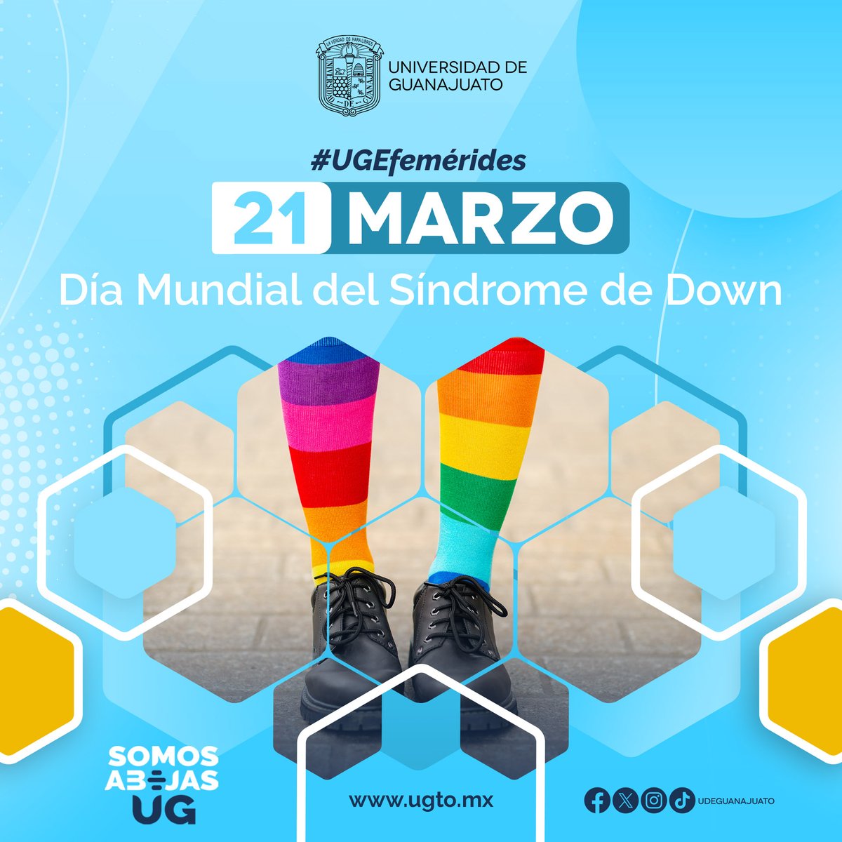 #UGEfeméri#UGEfemérides
21 de marzo | Día Mundial del Síndrome de Down