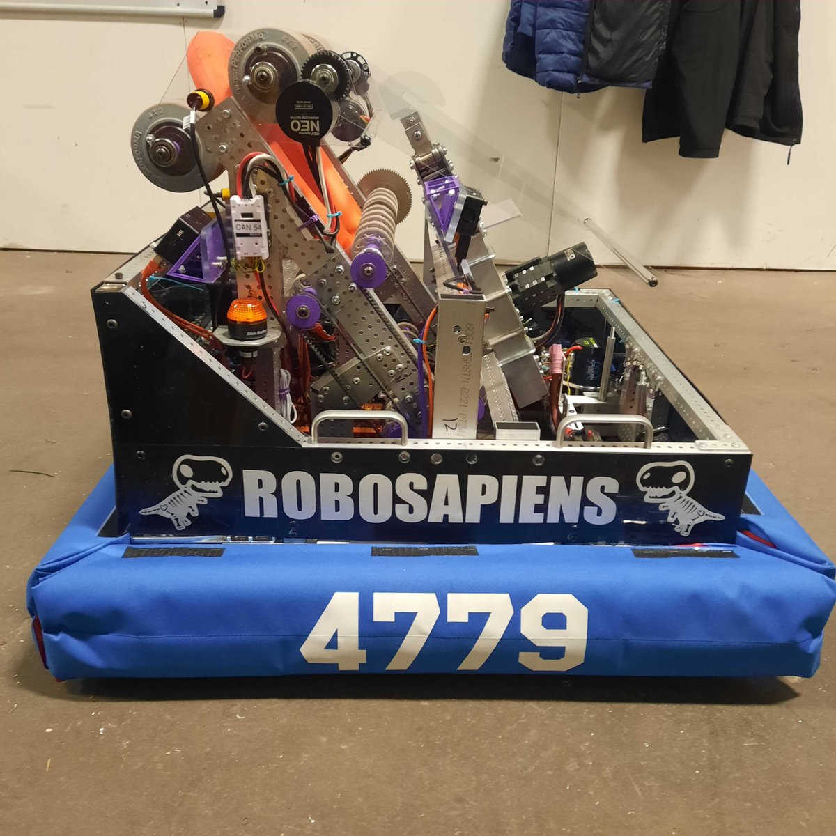 Best of luck to the Robosapiens as they kick off their robotics season today at Kettering University! The students will be competing against a field of forty teams this weekend. Watch the livestream at: twitch.tv/firstinspires34 Look for Team #4779.