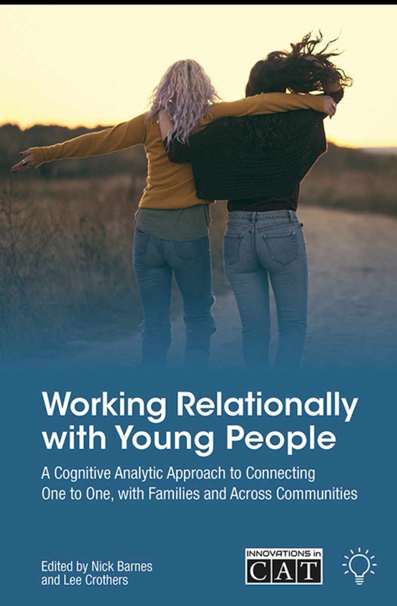 #CATScotlandCPD also sees the launch of 'Working Relationally with Young People' #workingrelationallywithYP ... a new book edited by @LeeCrothers1 & @YPPsych in the #innovationsinCAT series by @PavPub with many contributions from #youngpeople @CATScotland1 @YouthCAT1