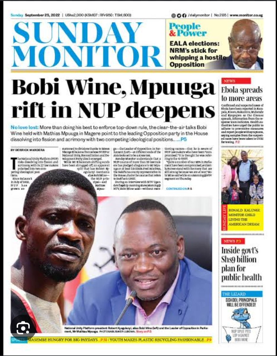 derrickwandera2's tweet image. When I did the first story in September 2022, many called it amateurish and unsubstantiated...now I am here seeing things on the of media!