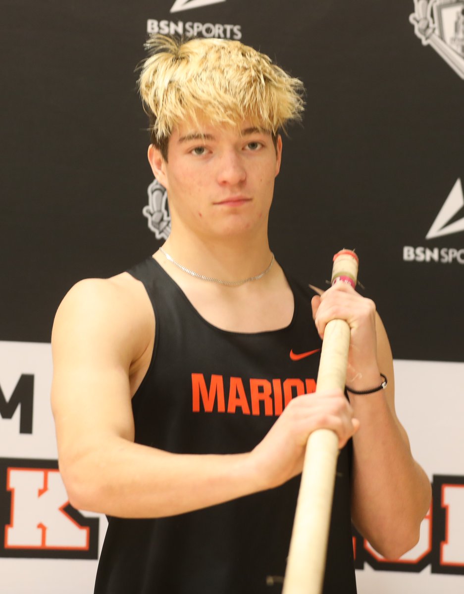 Good luck to Marion senior Oren Welch, who will be competing at the @NYSPHSAA Indoor Track & Field Meet in the pole vault this weekend. Read more: tinyurl.com/39z6ynuk #MarionPride