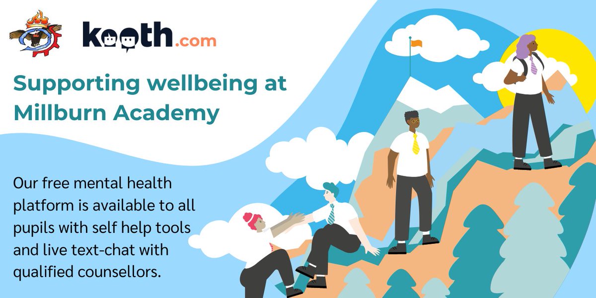 Such a joy to talk to @MillburnAcademy pupils this week about the importance of looking after our mental health, especially as exams approach for senior pupils!