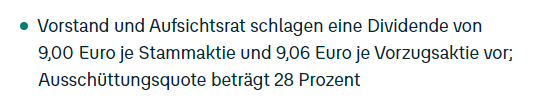 FFTDennis's tweet photo. Volkswagen erhöht die Dividende um 3,42%/3,45% #vw #volkswagen https://t.co/ua4g8xskSR
