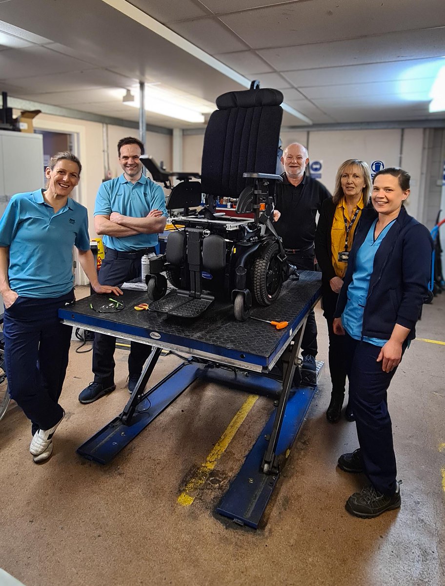 Happy #InternationalWheelchairDay to our colleagues at the Wheelchair Dept at Woodend Hospital! Our collective team deliver an exceptional service and always ensure a positive impact to wheelchair users in Grampian. Thankyou! @NHSGrampian @HSCAberdeen