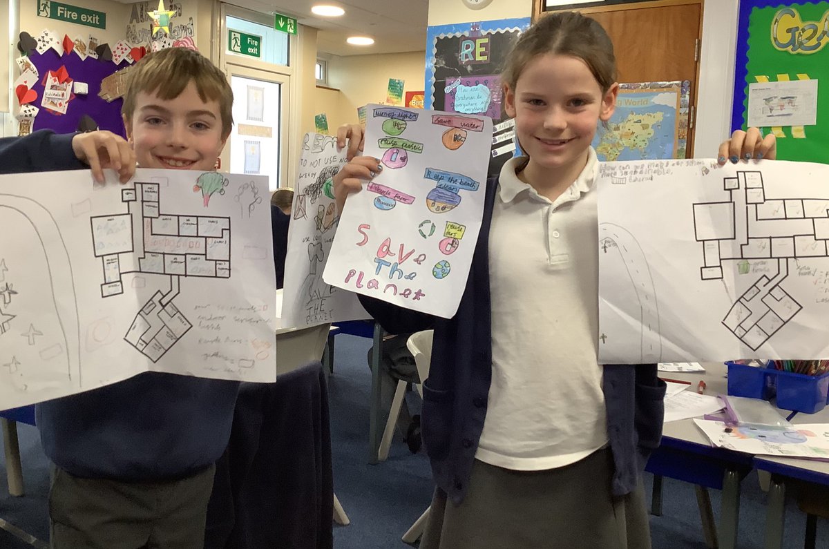In Wellbeing and Geography, Class 3 have been learning how to look after the world by being more sustainable. We designed posters and planned the changes we would make to the school to help make the world a better place to live. #GawberGeography #GawberWellbeing