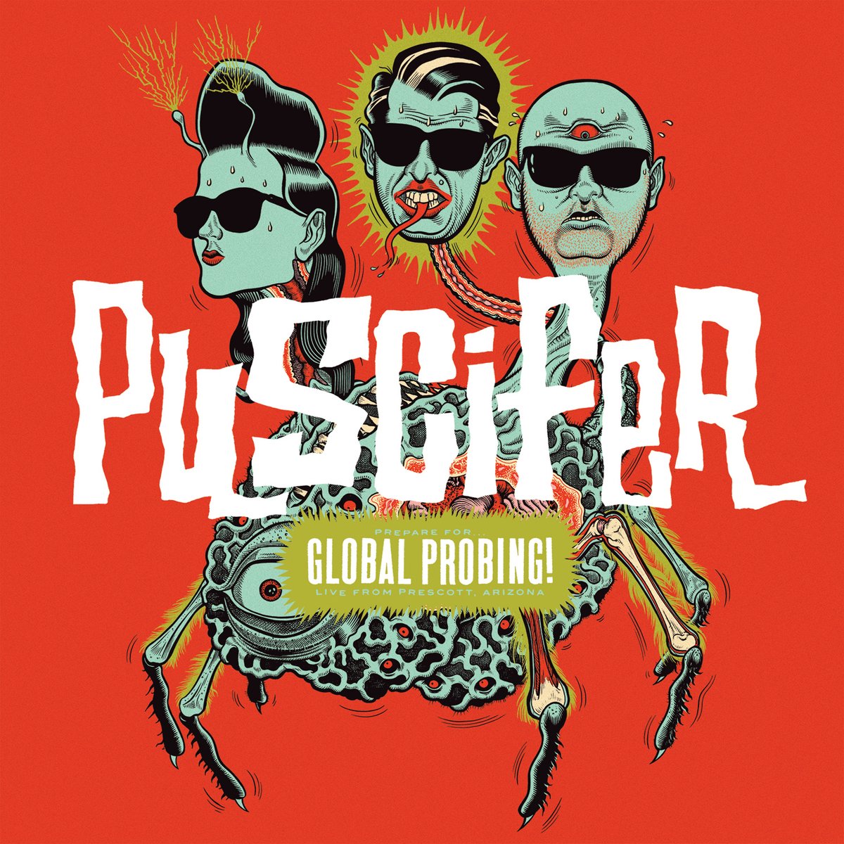 The “Global Probing” soundtrack is out now on vinyl & CD/Blu-Ray. The ltd-edition 2LP release features 16 songs, recorded live in Prescott, AZ during the Existential Reckoning tour. 🛸 Visit Puscifer.com, indie record stores or @Revolvermag to grab it while you can. 👽