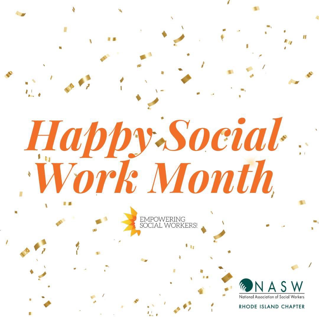 Happy #SocialWorkMonth to all my fellow social workers! #SWMonth2024 #EmpoweringSocialWorkers #SocialWorkMonth #NASW