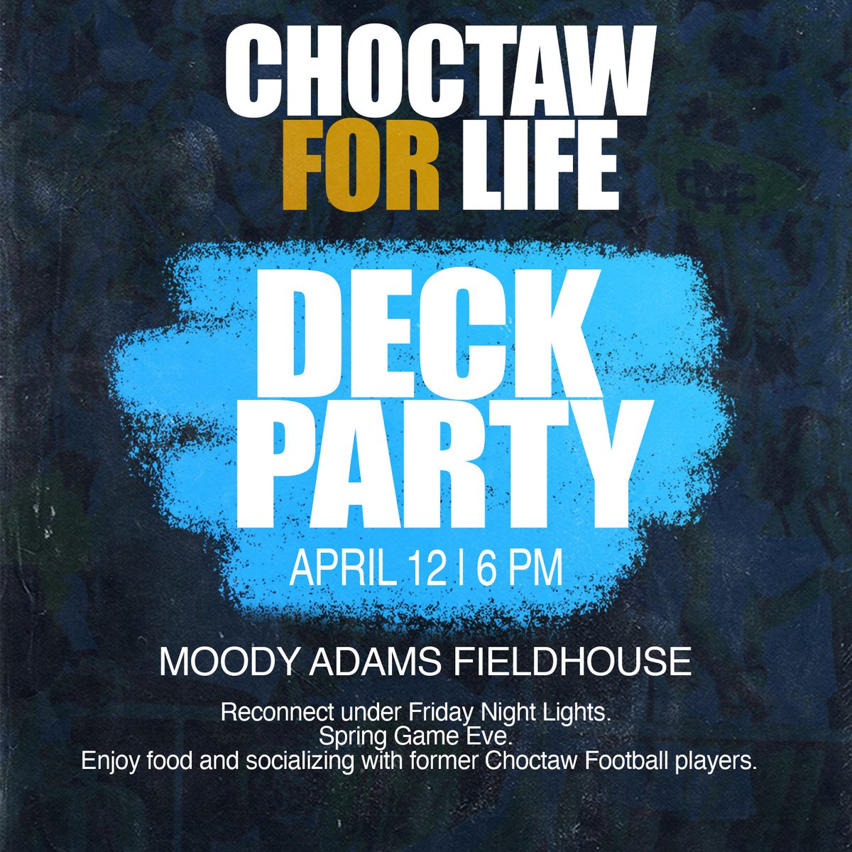 We are excited to announce our first gathering for #C4L. There already is a good group that will be attending now lets make it GREAT! To get a ballpark headcount please email me if your planning to attend. mkershaw@mc.edu. It's a new and exciting time in Choctaw Football!