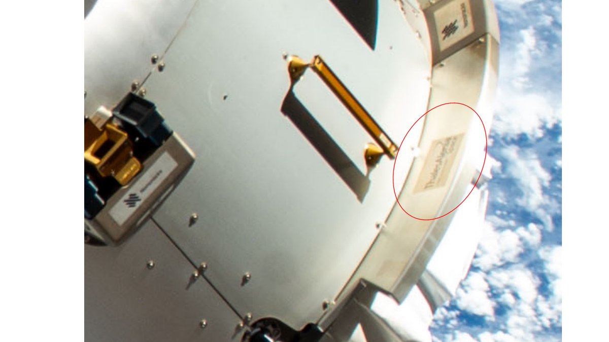 Just a @Nanoracks Bishop Airlock out doing her thing in Low Earth Orbit :)  And a shout out to our partners @ATAEngineering @Thales_Alenia_S and @Oceaneering for being great team members and helping Airlock come to fruition and work like a champ