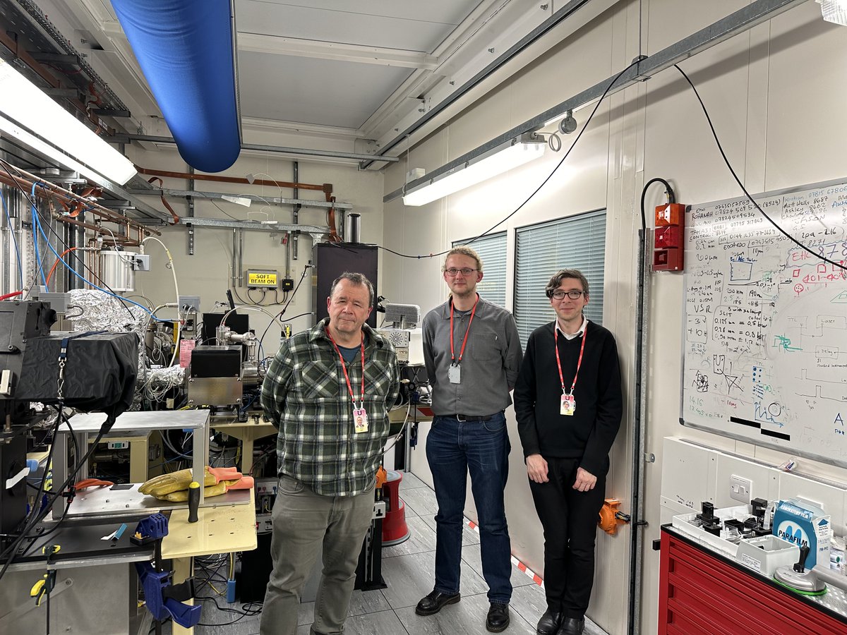 B23_Diamond (@b23_diamond) on Twitter photo Last week, Professor Georg Mehl, Stephan Conopo-Holyoake and Aaron Brooks studied liquid crystals at <a href="/b23_diamond/">B23_Diamond</a>, <a href="/DiamondLightSou/">Diamond Light Source</a>.
#CircularDichroism #LiquidCrystals #DiamondLightSource Last week, Professor Georg Mehl, Stephan Conopo-Holyoake and Aaron Brooks studied liquid crystals at <a href="/b23_diamond/">B23_Diamond</a>, <a href="/DiamondLightSou/">Diamond Light Source</a>.
#CircularDichroism #LiquidCrystals #DiamondLightSource
