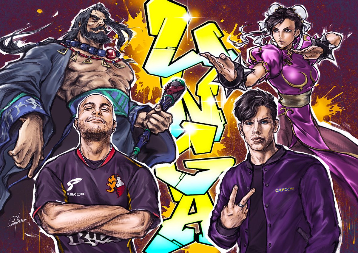 These guys continue to show the strength of Oceania on the international stage!
Congratulations to <a href="/RoF_uu/">RoF</a> and <a href="/Travis_Styles_/">Travis Styles</a> for once again qualifying and competing at #CCX! 🏆
Massive thanks to <a href="/tixie_lix/">TixieLix</a> for the incredible artwork, and for continuing to support our community!