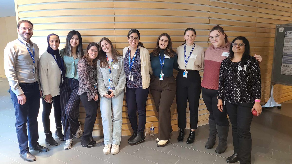 RobinHayeems's tweet photo. Celebrated #RareDiseaseDay2024 at @SickKidsNews! Our team participated in the poster session and connected with many innovative #RareDiseaseResearchers. Check out these snapshots of our team in action! #ResearchMatters https://t.co/CgfJYcP10n