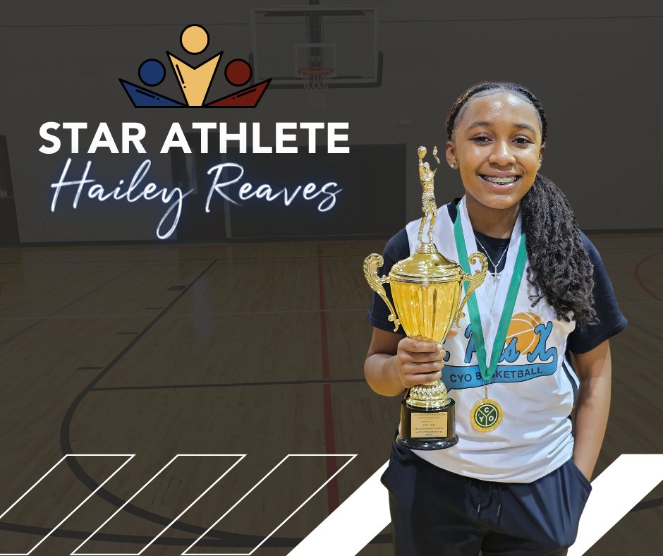 Hailey Reaves is an 8th grader at St. Pius X Regional School and the recipient of the Katie Fitzgerald MVP Award. Please join us in congratulating Hailey on a great season and wishing her the best in her academic and athletic future!