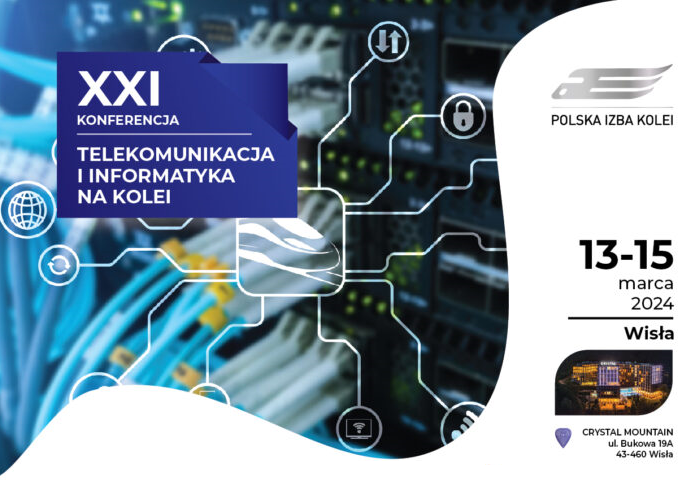 Dysten3's tweet photo. 🚄DYSTEN weźmie udział w XXI Konferencji "Telekomunikacja i Informatyka na Kolei" w Wiśle, której organizatorem jest @IzbaKolei

Zapraszamy do odwiedzenia naszego stoiska.
🗓️13-15 marca
📍Hotel Crystal Mountain w Wiśle

👉https://t.co/S23nmllyDi
#konferencja #kolej https://t.co/Yu9OrK44el