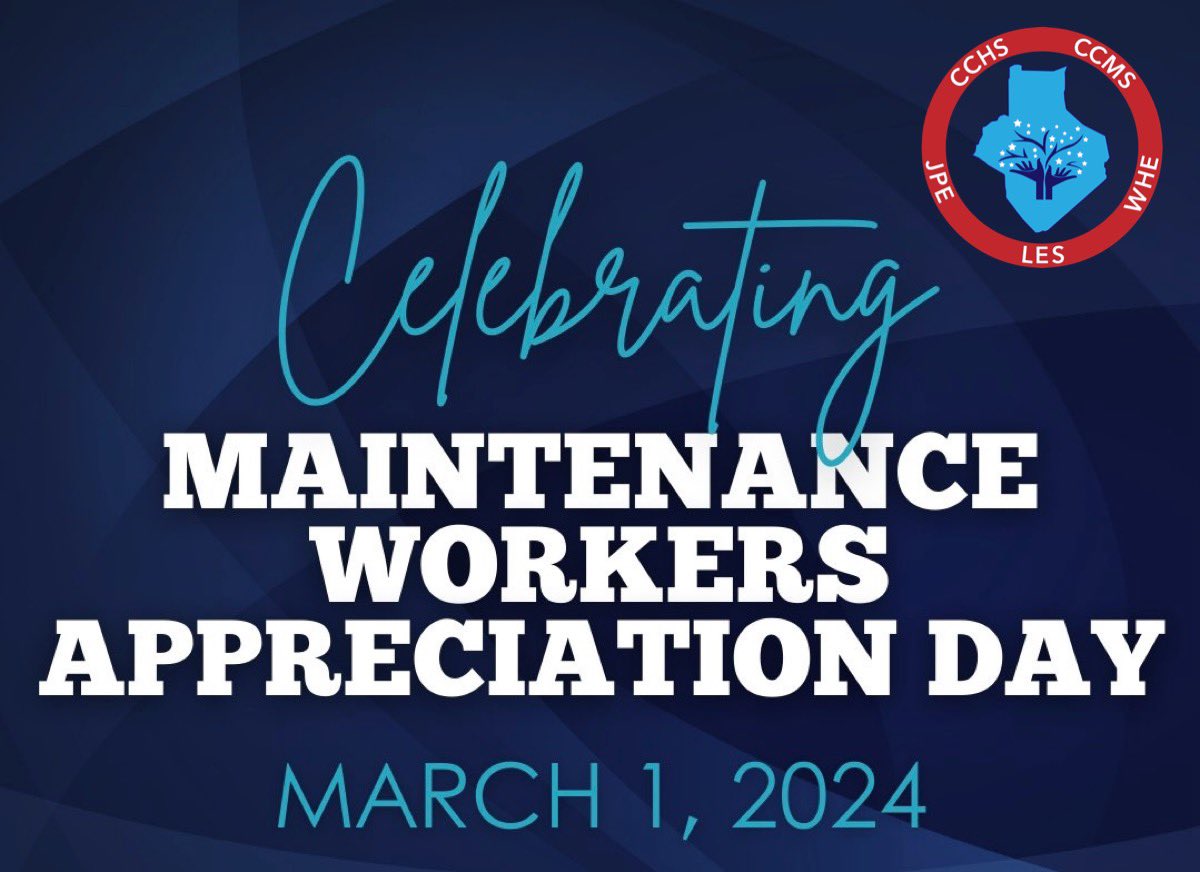 @CaseyCoSchools Maintenance Workers Appreciation Day! 🔨 🔧 🛠️🔧🪛🪚🗜️🧰🔩⚙️ Thank you for your tireless efforts of our maintenance, and grounds department, in keeping our schools safe and functional. Your hard work behind the scenes does not go unnoticed.
