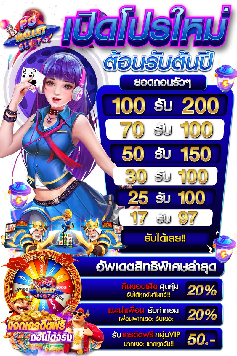 ⭐️โค้ดยอดฝากอัพเดทแล้วน้าาา🔥
มาฝาก มารับกันเยอะๆนะ😘🫰

⛔️𝘼𝙐𝙏𝙊 : bit.ly/PGHeyy
🌐:𝙒𝙚𝙗𝙨𝙞𝙩𝙚 : pgwallet-slot.com

🔼ฝากรับโปรทุกวัน เรามีทุนคืนให้ทุกวัน🔥