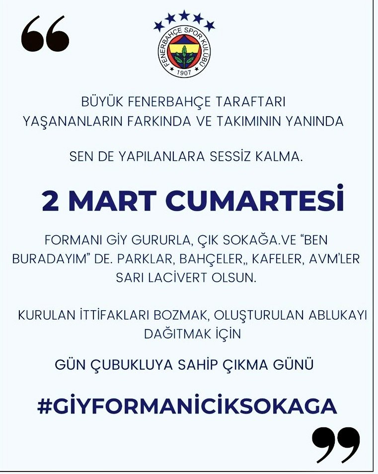 💛💙✌️
#GiyFormanıÇıkSahaya