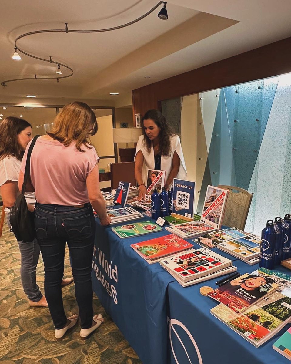 If your attending the SWCOLT conference in Honolulu, swing by our booths 5 &amp; 6 to connect with us and explore our worlds language materials! 😊 🌺

#swcolt2024