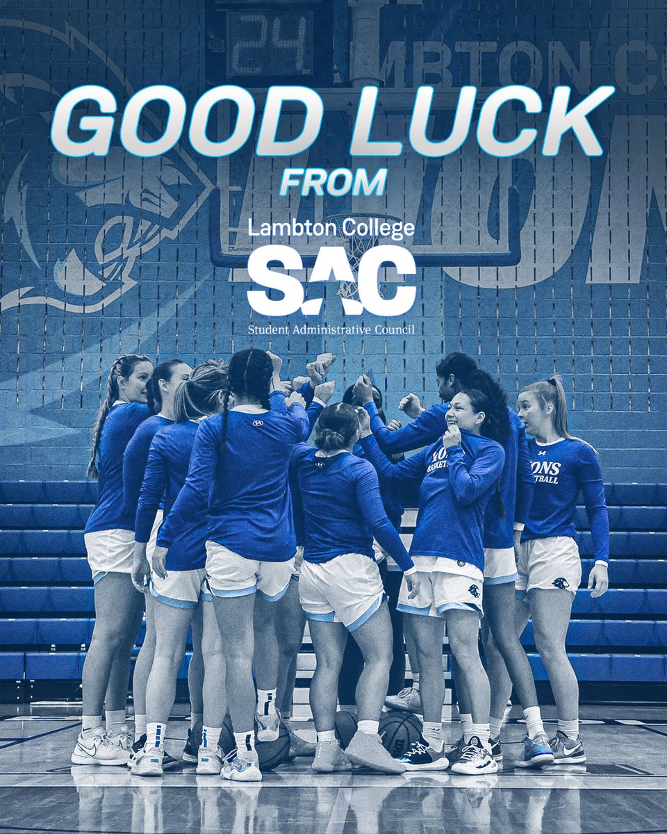 Good luck to the Women's Basketball Team this weekend as they host the OCAA Final Four Tournament! You can join us this weekend. Tickets will be available at the door! The action tips off Saturday at 5:00pm as your Lions take on Niagara College. @LambtonLions | #defendtheden🦁