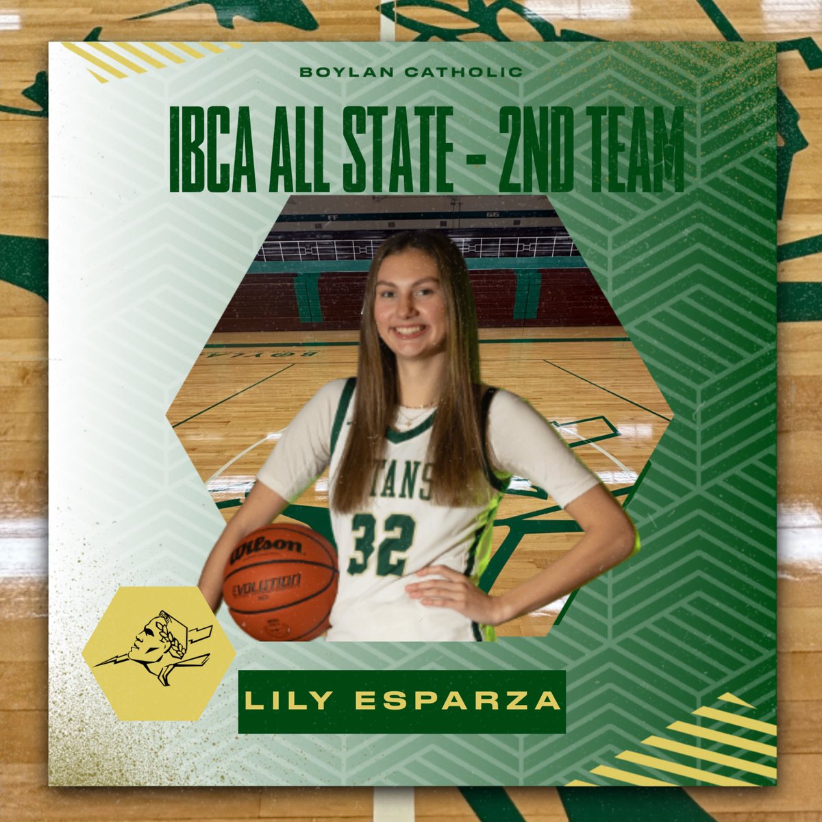 Boylan Girls Basketball (@boylangbball) on Twitter photo Congratulations to Lily Esparza on being voted to the <a href="/ibcacoaches/">Illinois Basketball Coaches Association</a> 3A All State 2nd Team. Congratulations to Lily Esparza on being voted to the <a href="/ibcacoaches/">Illinois Basketball Coaches Association</a> 3A All State 2nd Team.