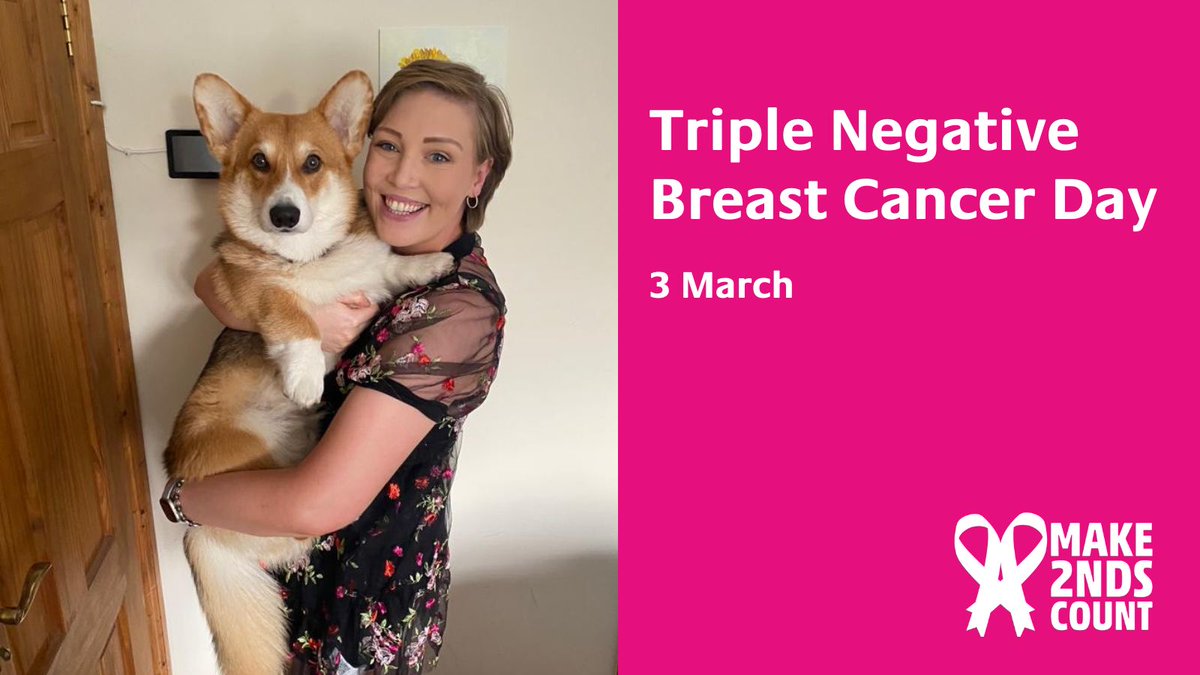 'Your life is not over if you're diagnosed with TNBC. I’m living my life in spite of & not because of cancer.' - Mary Each year in the UK, over 8,000 breast cancer cases are Triple Negative. We're shining a light on #TNBC make2ndscount.co.uk/education/blog… #TripleNegativeBreastCancerDay