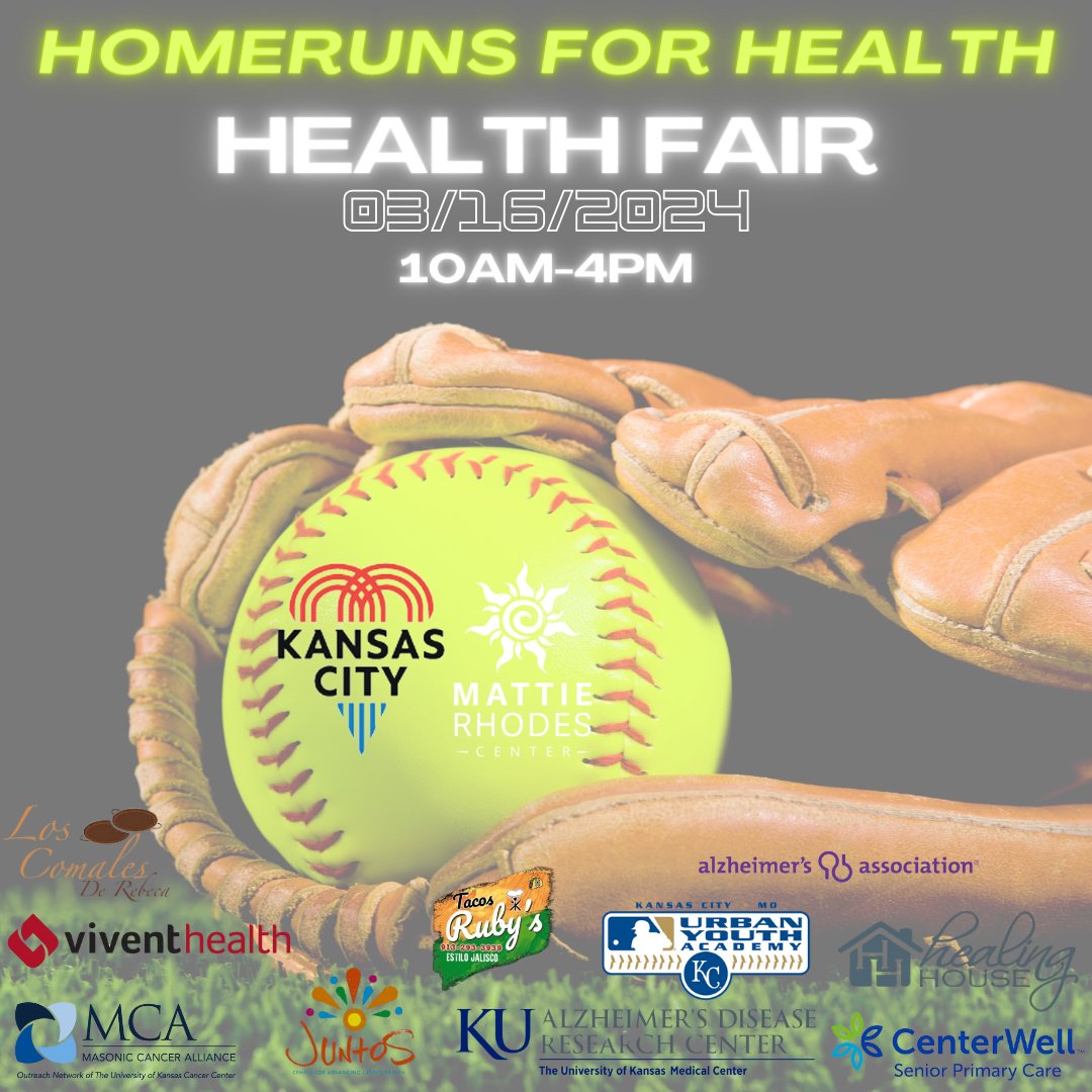 Our Homeruns for Health Softball Tournament and Health Fair is right around the corner! There will be COVID-19 &amp; flu vaccines, STI testing, various health vendors, games, raffles, and so much more! Be sure to stop by this family-friendly day focused on your personal health!🥎🩹