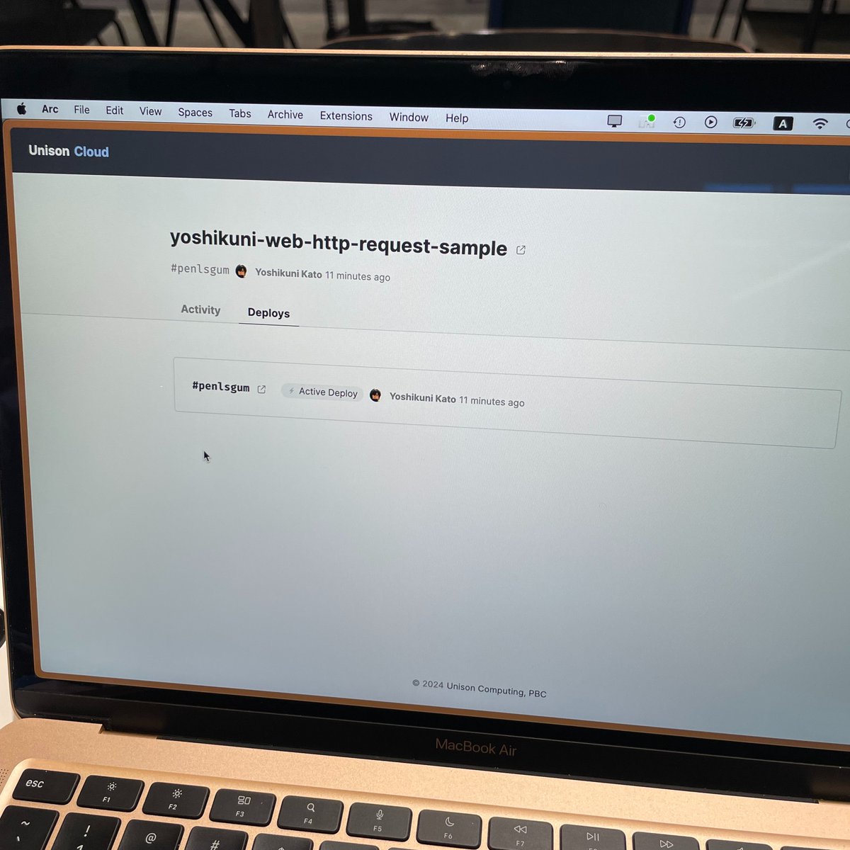 Trying UnisonCloud little by little🙂 Codebase: https://t.co/tqWHi2u1EA
